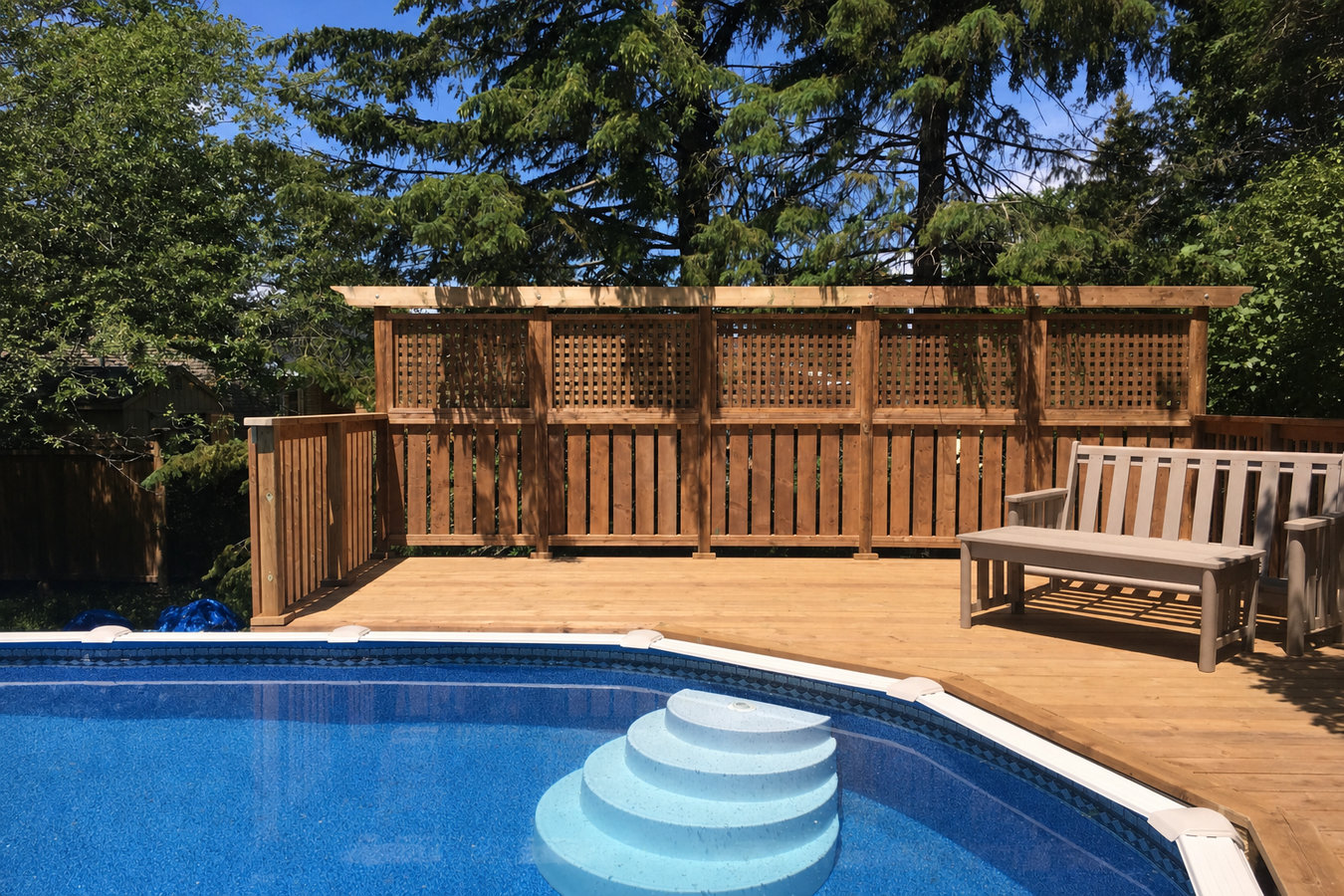 Pool deck construction in High Point, NC